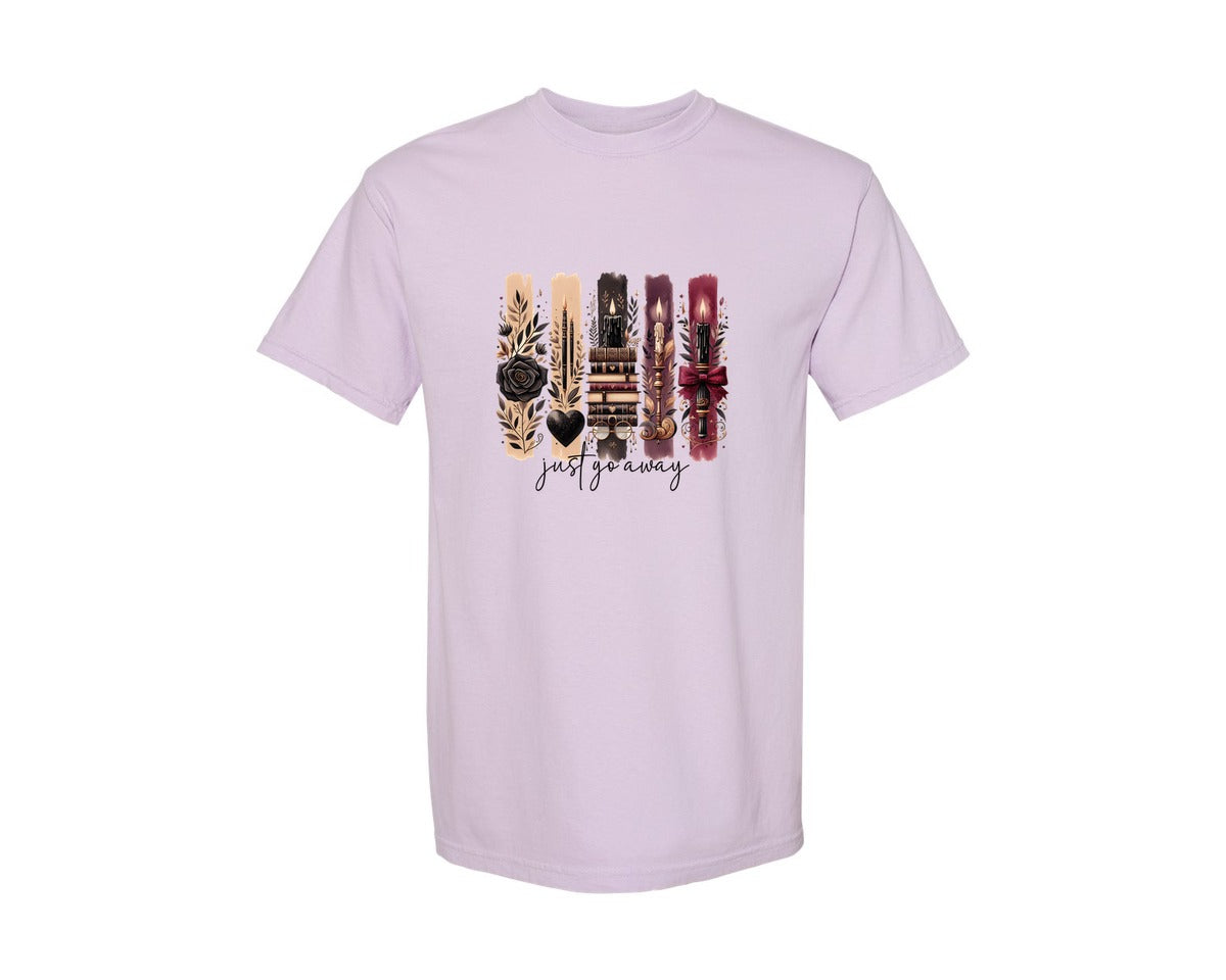 brand:Comfort Colors|color:Orchid|Bookish Book Lover Reading Booktok 2 Graphic T-Shirt