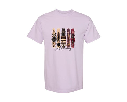 brand:Comfort Colors|color:Orchid|Bookish Book Lover Reading Booktok 2 Graphic T-Shirt