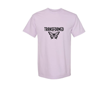 brand:Comfort Colors|color:Orchid|Boho Christian Sleeve Design Graphic T-Shirt