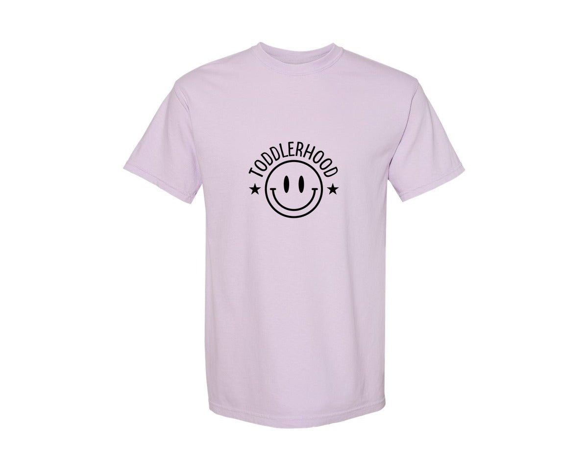 brand:Comfort Colors|color:Orchid|Toddlerhood Graphic T-Shirt