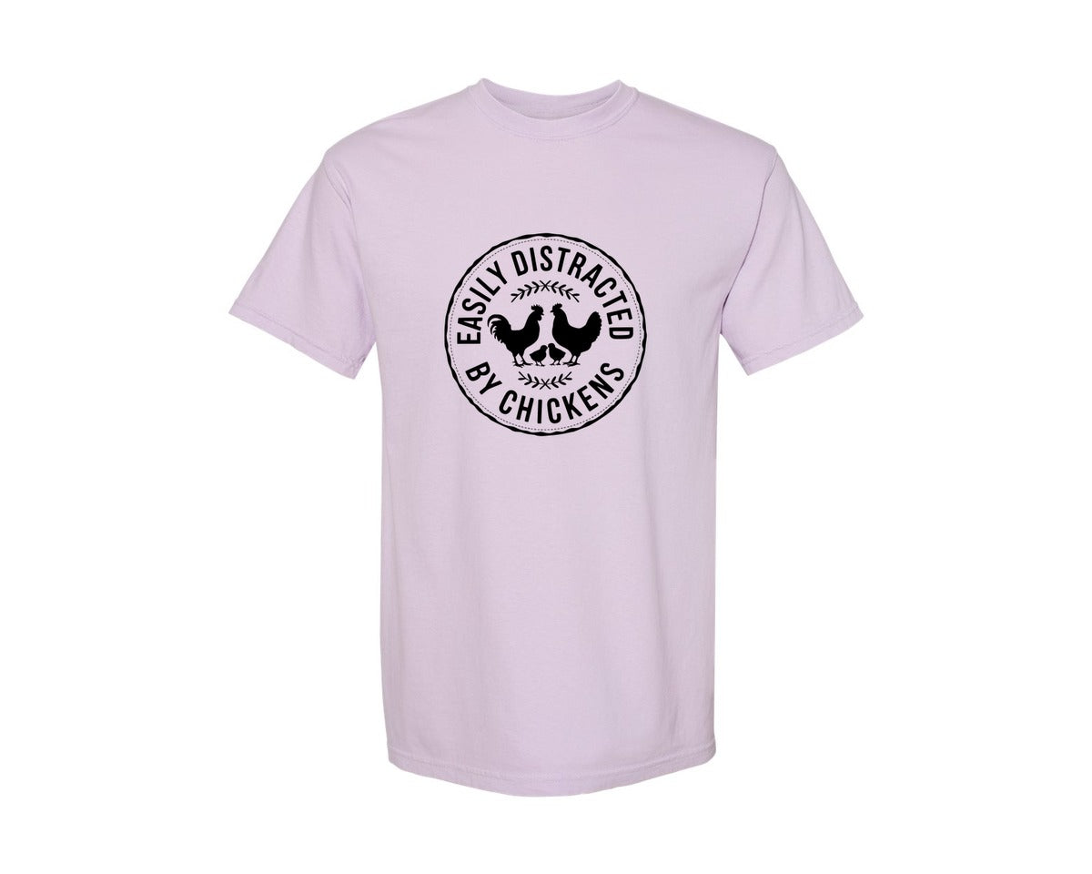 brand:Comfort Colors|color:Orchid|Dont Ruffle My Feathers T Shirt Design 2 Graphic T-Shirt