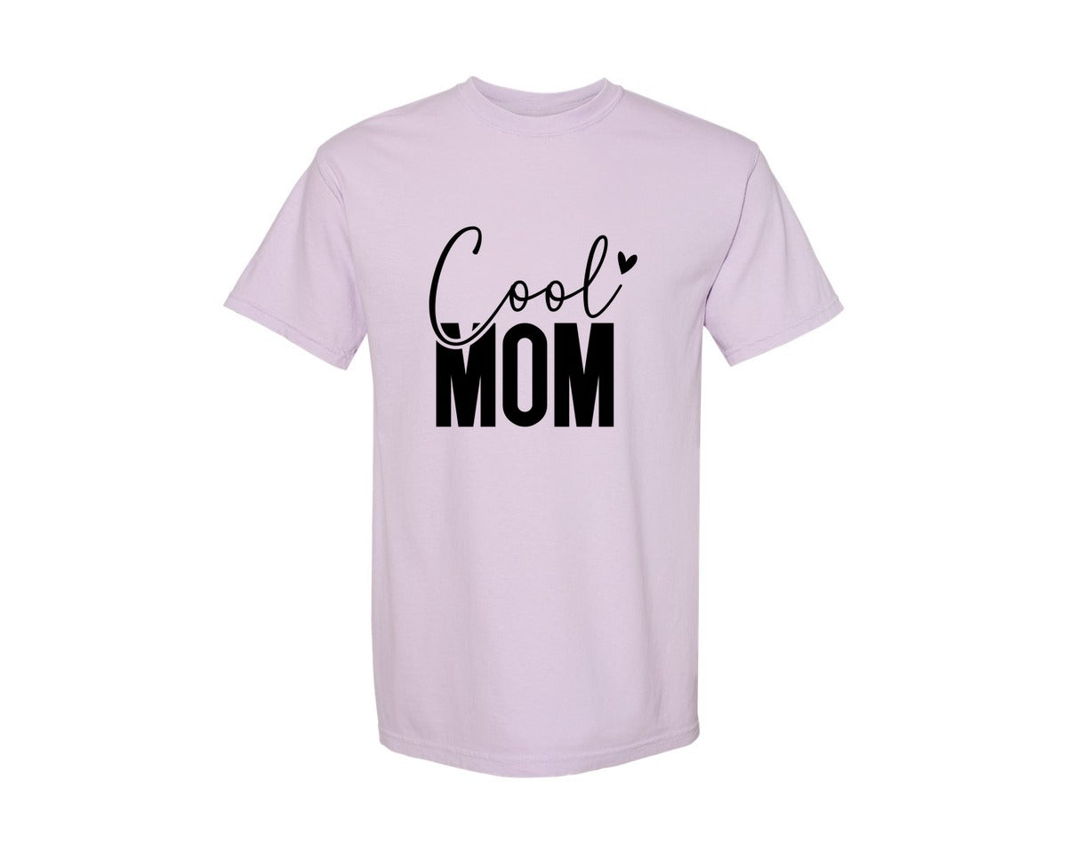 brand:Comfort Colors|color:Orchid|Cool Mom Funny Mom Mama Graphic T-Shirt