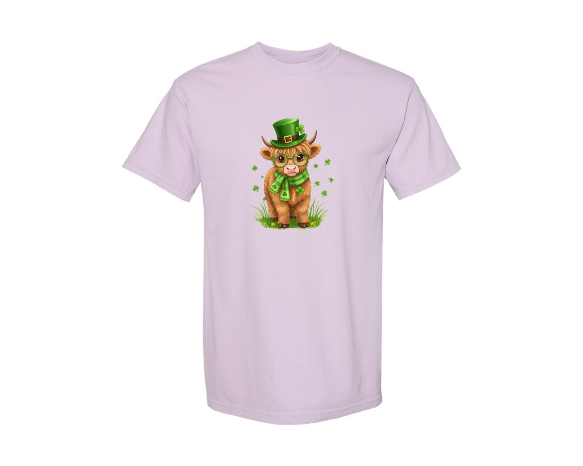 brand:Comfort Colors|color:Orchid|Happy Easter Bunnies With Basket Cu 2 Graphic T-Shirt