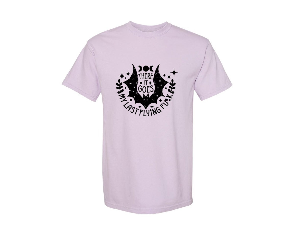 brand:Comfort Colors|color:Orchid|There It Goes My Last Flying Fck 2 Graphic T-Shirt
