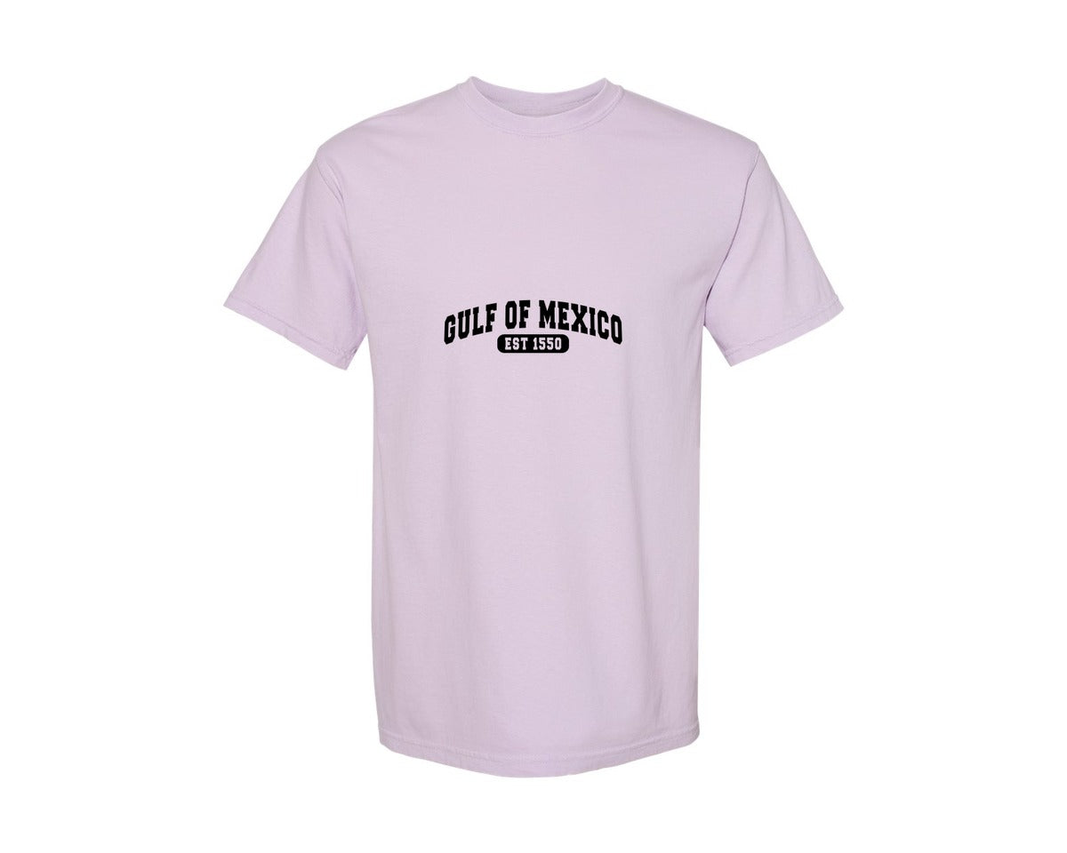 brand:Comfort Colors|color:Orchid|Gulf Of Mexico T Shirt Gulf Of Mexico 2 Graphic T-Shirt