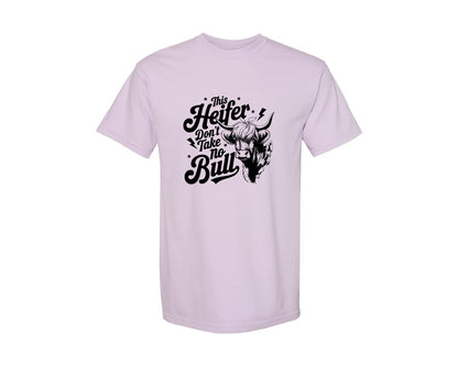 brand:Comfort Colors|color:Orchid|This Heifer Don T Take No Bull T Shi Graphic T-Shirt