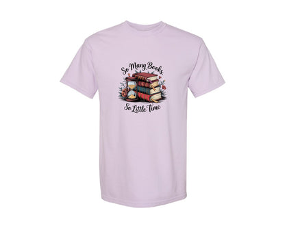 brand:Comfort Colors|color:Orchid|Reading Book 8 Graphic T-Shirt