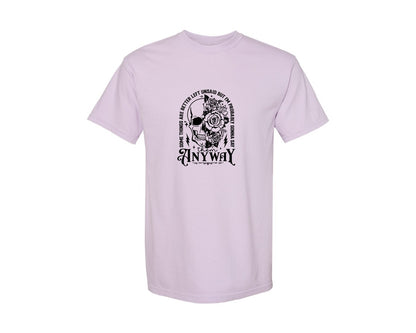brand:Comfort Colors|color:Orchid|Some Things Are Better Left Unsaid 4 Graphic T-Shirt