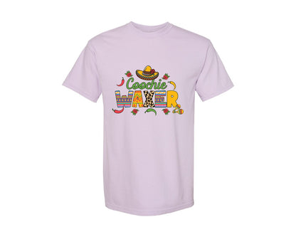 brand:Comfort Colors|color:Orchid|Cinco De Mayo Coochie Waxer Mexico Graphic T-Shirt
