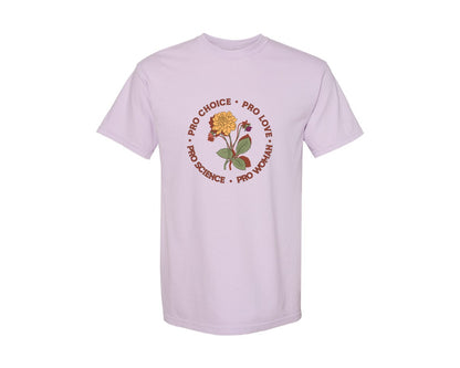 brand:Comfort Colors|color:Orchid|Pro Choice Pro Woman Graphic T-Shirt