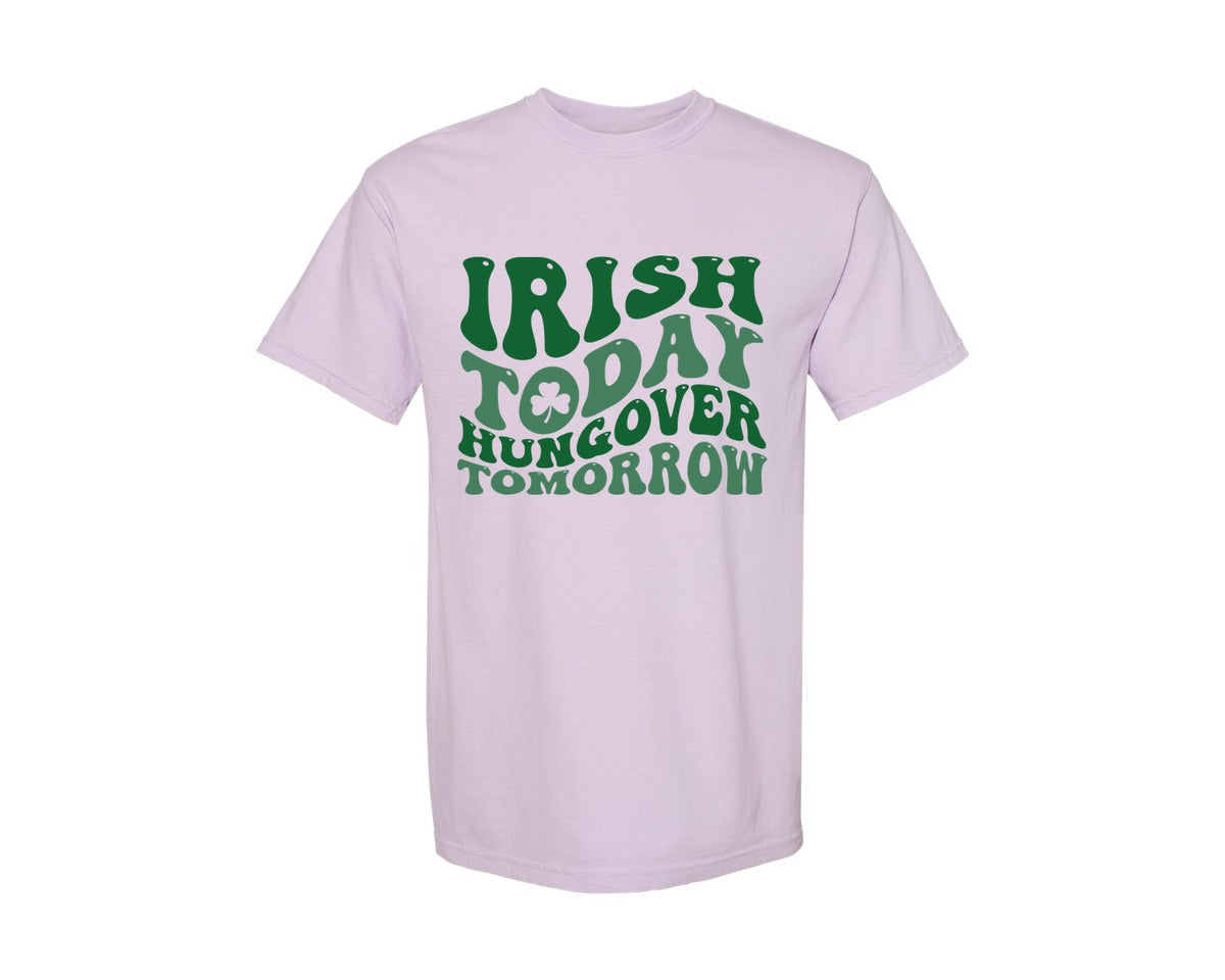 brand:Comfort Colors|color:Orchid|St Patricks Day Graphic T-Shirt