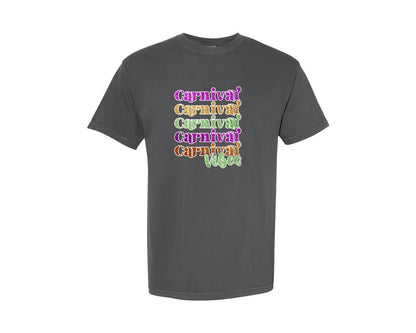 brand:Comfort Colors|color:Pepper|Mardi Gras T Shirt Design 12 Graphic T-Shirt