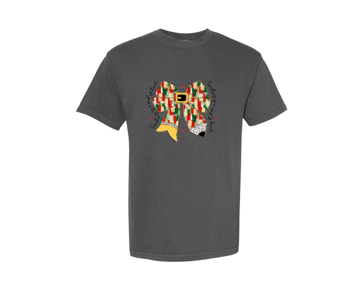 brand:Comfort Colors|color:Pepper|Retro Christmas Christmas 2 Graphic T-Shirt