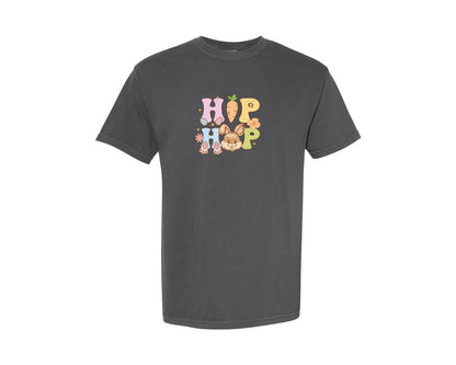 brand:Comfort Colors|color:Pepper|Hip Hop Easter Retro T Shirt Design Graphic T-Shirt
