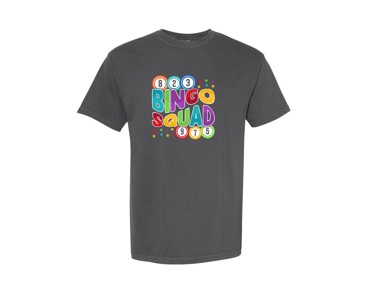 brand:Comfort Colors|color:Pepper|Casino Bingo T Shirt Design 13 Graphic T-Shirt