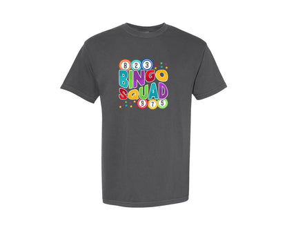 brand:Comfort Colors|color:Pepper|Casino Bingo T Shirt Design 13 Graphic T-Shirt