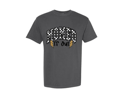 brand:Comfort Colors|color:Pepper|Momed Tf Out Inspirational Graphic T-Shirt