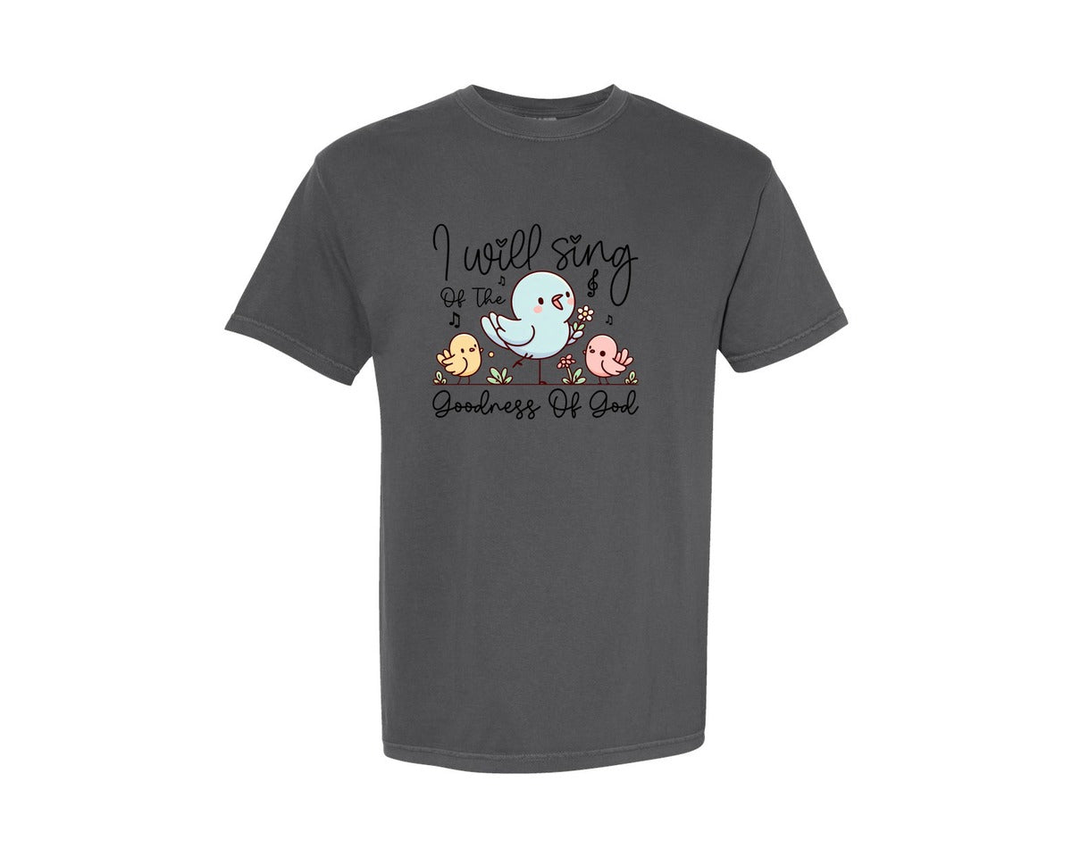 brand:Comfort Colors|color:Pepper|Christian Goodness Jesus Sayings Graphic T-Shirt