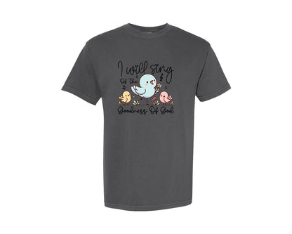 brand:Comfort Colors|color:Pepper|Christian Goodness Jesus Sayings Graphic T-Shirt
