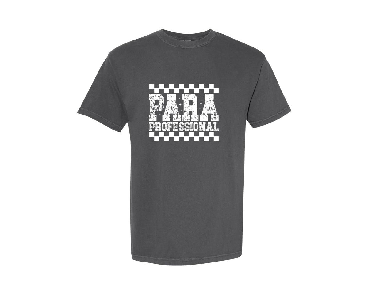 brand:Comfort Colors|color:Pepper|Para Professional Graphic T-Shirt
