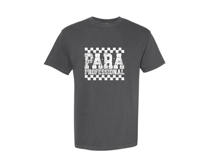 brand:Comfort Colors|color:Pepper|Para Professional Graphic T-Shirt