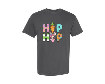 brand:Comfort Colors|color:Pepper|Hip Hop Easter Graphic T-Shirt
