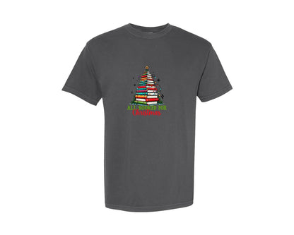 brand:Comfort Colors|color:Pepper|All Booked For Christmas T Shirt 2 Graphic T-Shirt