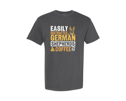 brand:Comfort Colors|color:Pepper|German Shepherd T Shirt Design 119 Graphic T-Shirt
