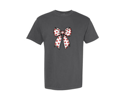 brand:Comfort Colors|color:Pepper|Valentines Day Love Valentine Coquette Graphic T-Shirt