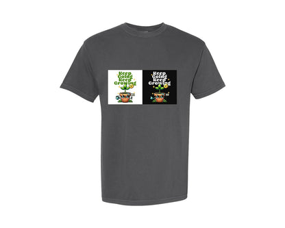 brand:Comfort Colors|color:Pepper|Keep Going Keep Growing 33 Graphic T-Shirt