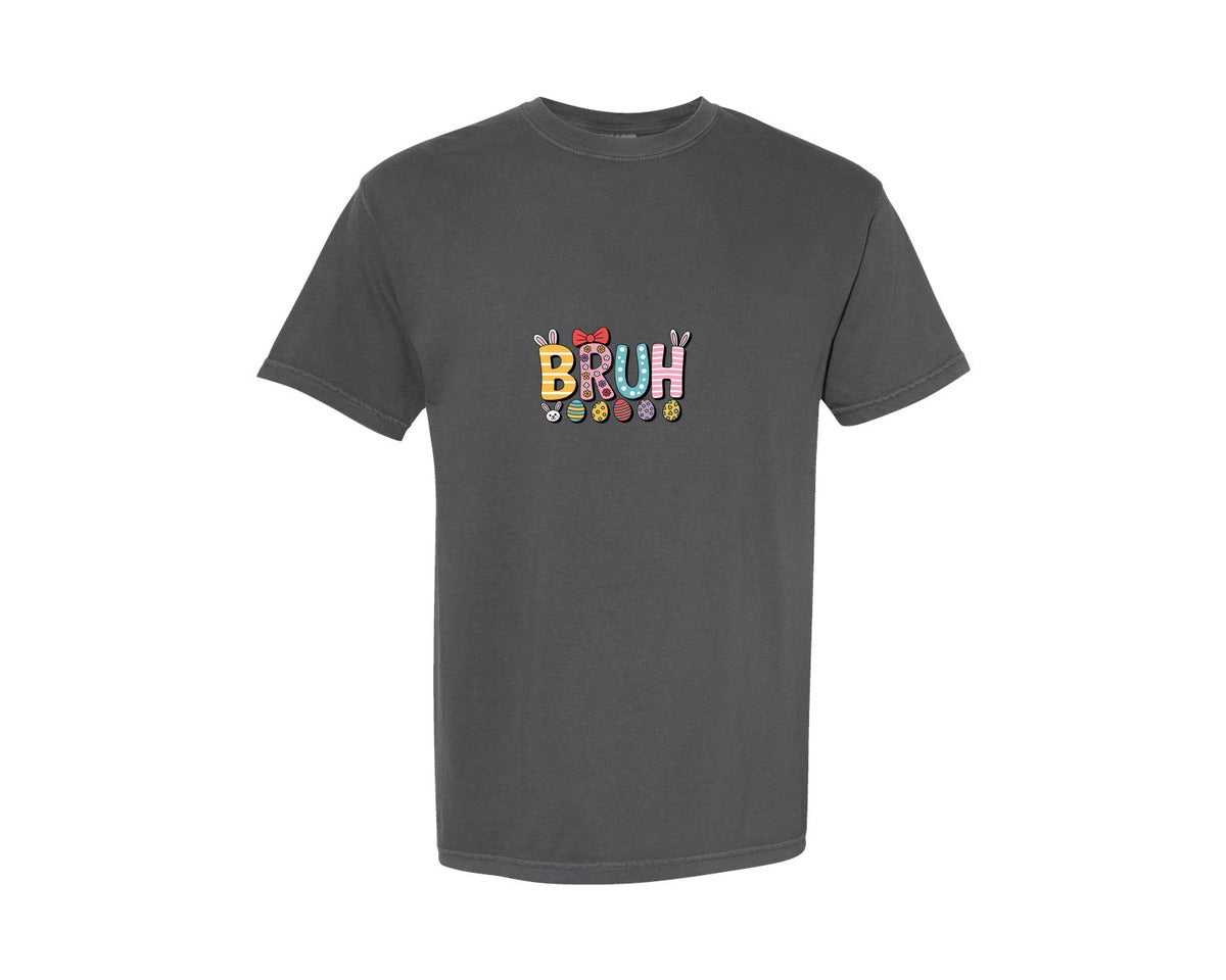 brand:Comfort Colors|color:Pepper|Easter Bunnies Brushstroke 2 Graphic T-Shirt
