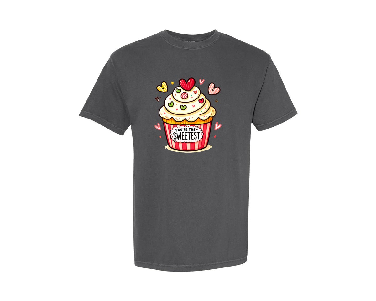brand:Comfort Colors|color:Pepper|You Are The Sweetest Funny Valentine 2 Graphic T-Shirt