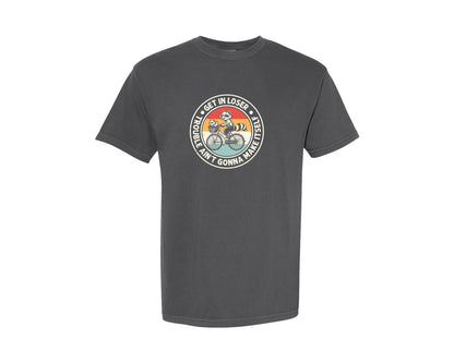 brand:Comfort Colors|color:Pepper|Funny Raccoon Meme T Shirt Graphic T-Shirt