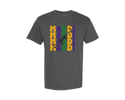 brand:Comfort Colors|color:Pepper|Mardi Gras 24 Graphic T-Shirt
