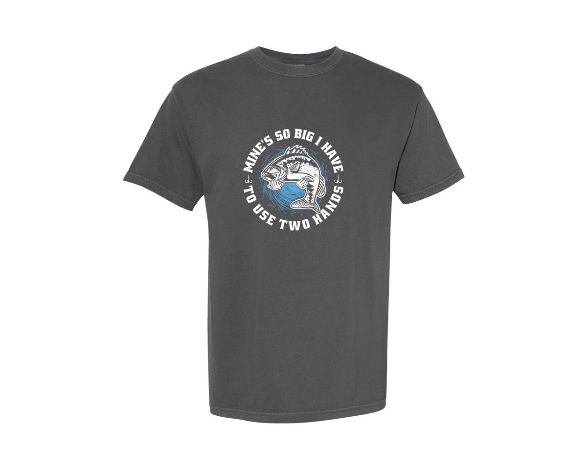 brand:Comfort Colors|color:Pepper|Funny Fishing Quote T Shirt Design Graphic T-Shirt
