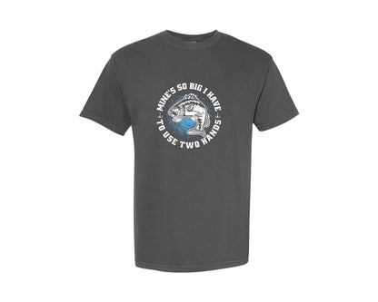 brand:Comfort Colors|color:Pepper|Funny Fishing Quote T Shirt Design Graphic T-Shirt