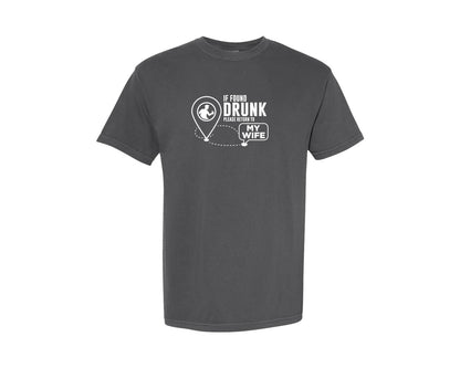 brand:Comfort Colors|color:Pepper|Valentine Day Funny Husband Wife Tshirt 5 Graphic T-Shirt