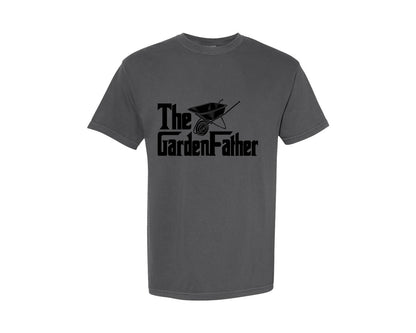 brand:Comfort Colors|color:Pepper|The Garden Father Shirt Plant Dad Shirt Graphic T-Shirt