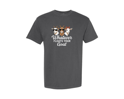 brand:Comfort Colors|color:Pepper|Funny Cool Goat Lover T Shirt Design Graphic T-Shirt