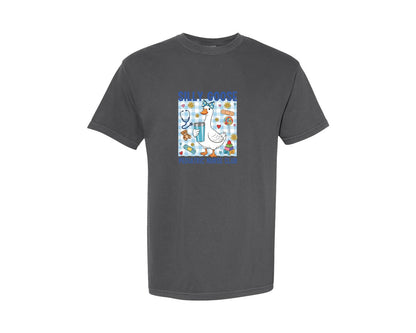 brand:Comfort Colors|color:Pepper|Silly Goose Pediatric Nurse Club Graphic T-Shirt
