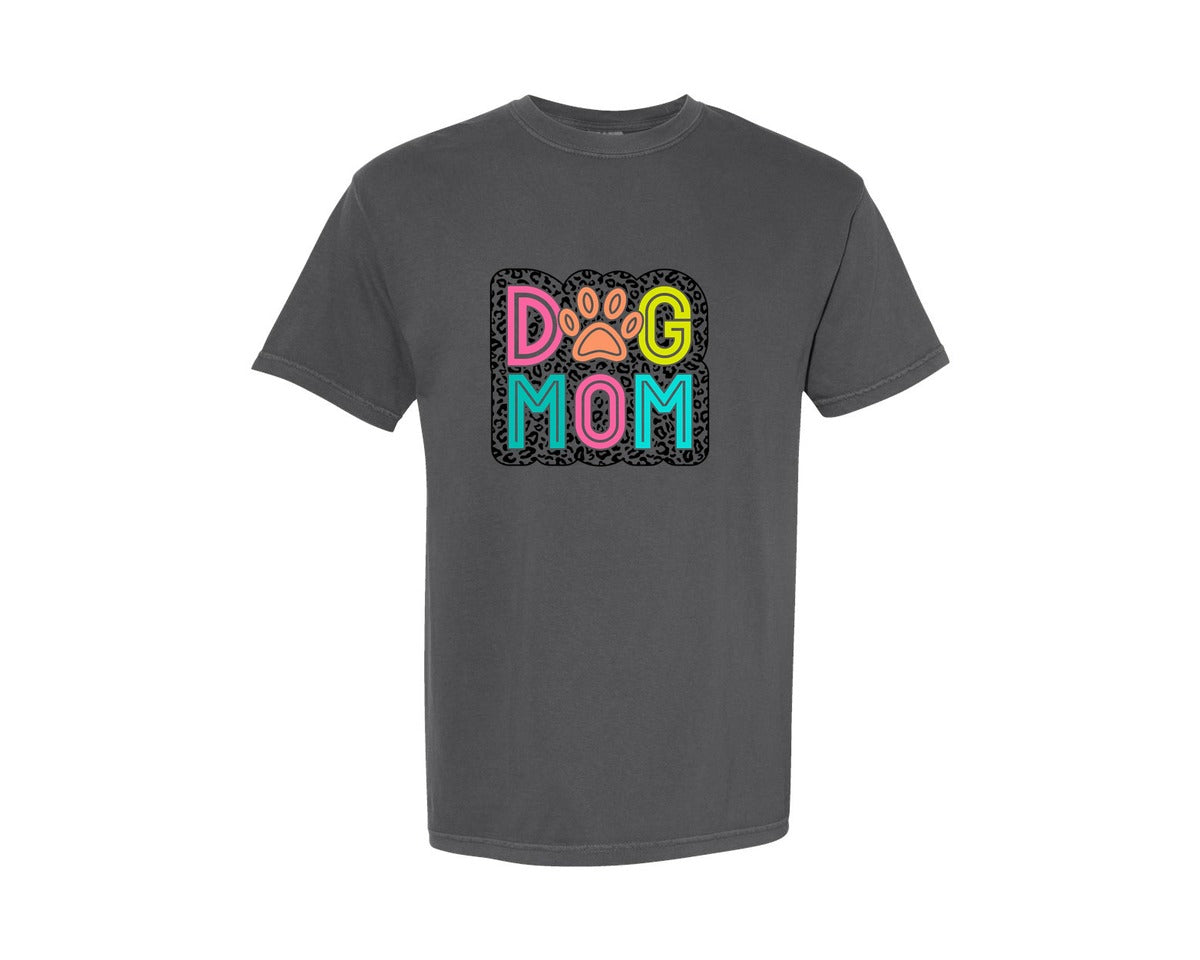 brand:Comfort Colors|color:Pepper|Dog Quotes Dog Mom Graphic T-Shirt