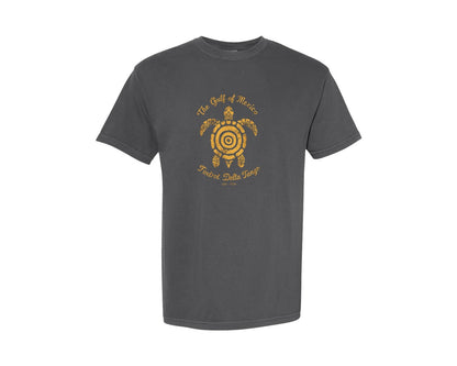 brand:Comfort Colors|color:Pepper|Gulf Of Mexico Foxtrot Delta Tango Graphic T-Shirt