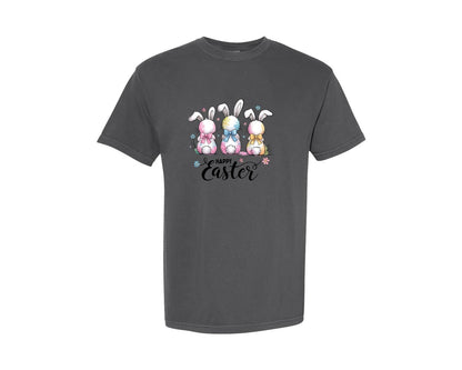 brand:Comfort Colors|color:Pepper|Easter Retro Easter 2 Graphic T-Shirt