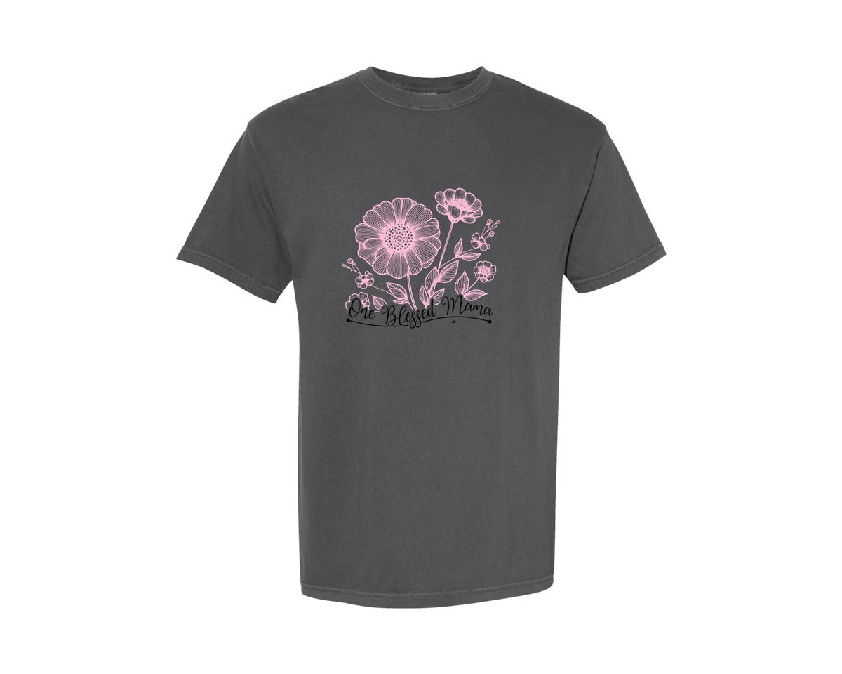 brand:Comfort Colors|color:Pepper|Mothers Day Funny Mom Graphic T-Shirt