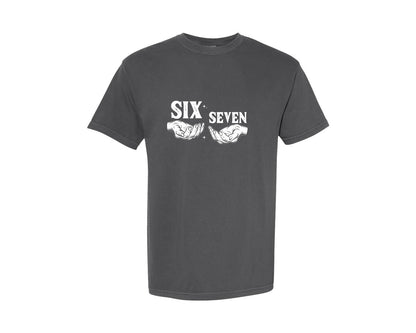 brand:Comfort Colors|color:Pepper|Funny Six Seven 6 7 Trend Graphic T-Shirt