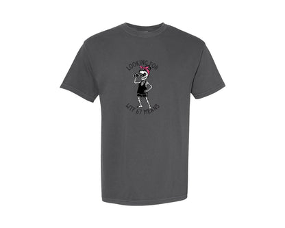 brand:Comfort Colors|color:Pepper|Looking For Wtf 67 Means Six Seven Meme Graphic T-Shirt