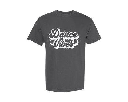 brand:Comfort Colors|color:Pepper|Dance Vibes Retro Dancer Dancing Graphic T-Shirt