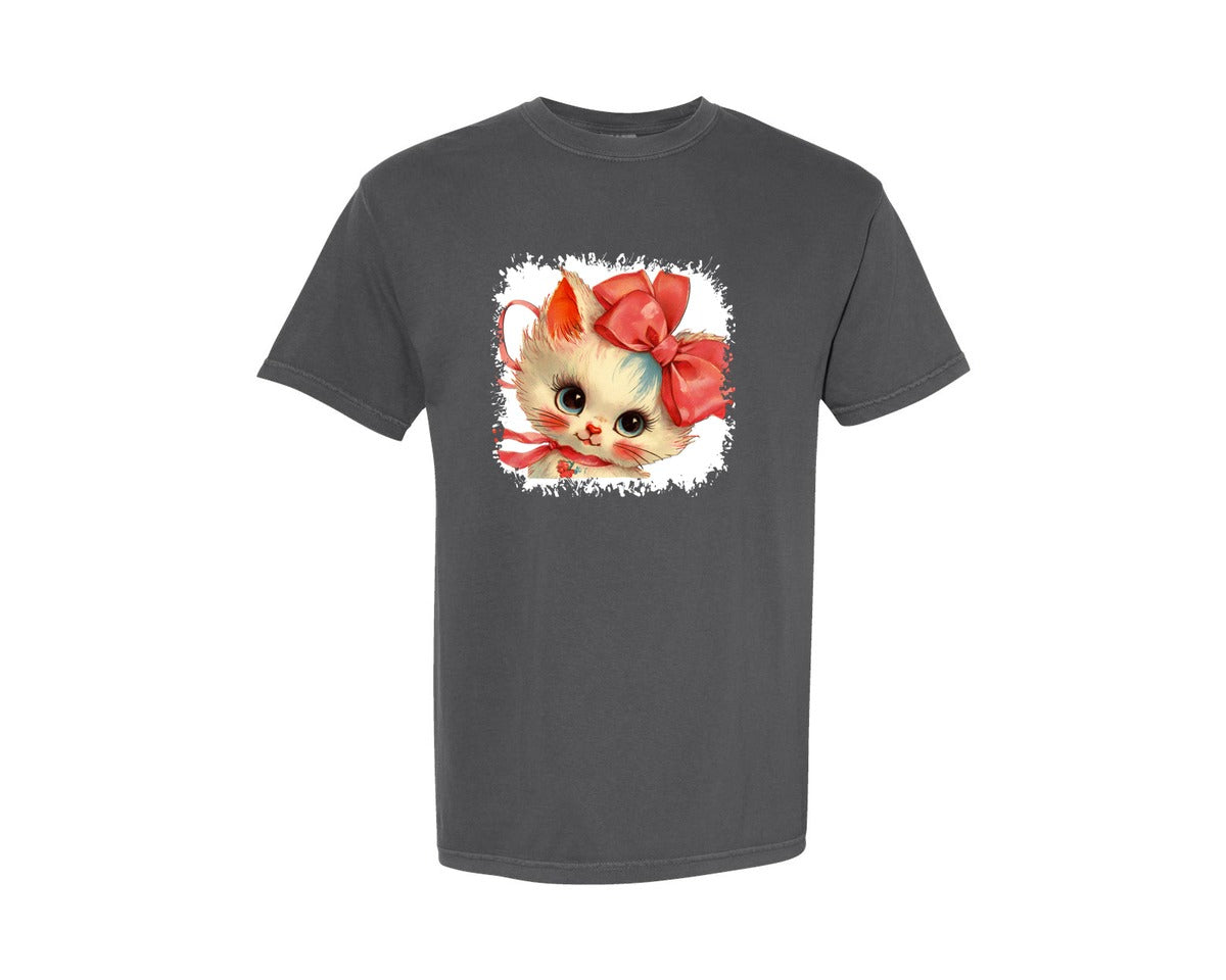 brand:Comfort Colors|color:Pepper|Vintage Valentine Square Tshirt 27 Graphic T-Shirt