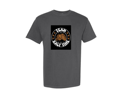 brand:Comfort Colors|color:Pepper|Team Halftime Super Bowl Football Design 2 Graphic T-Shirt