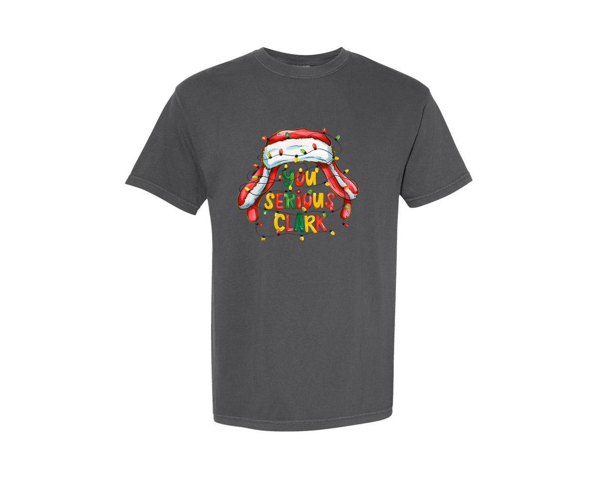 brand:Comfort Colors|color:Pepper|You Serious Clark Design Graphic T-Shirt